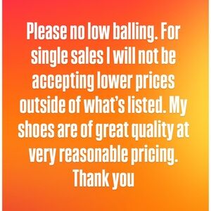 Red and Orange Gradient Text Notice